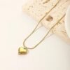 Gold Heart Necklace