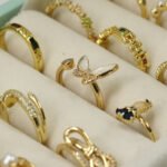 Gold Rings Set