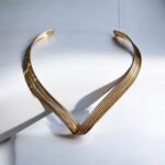 Gold V-Collar Necklace