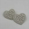 Pearl Heart Earrings