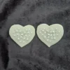 Pearl Heart Earrings – Cute & Elegant Pearl-Embellished Studs