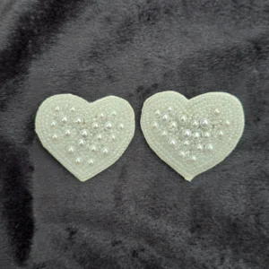 Pearl Heart Earrings – Cute & Elegant Pearl-Embellished Studs